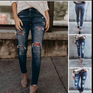 Distressed Jeans